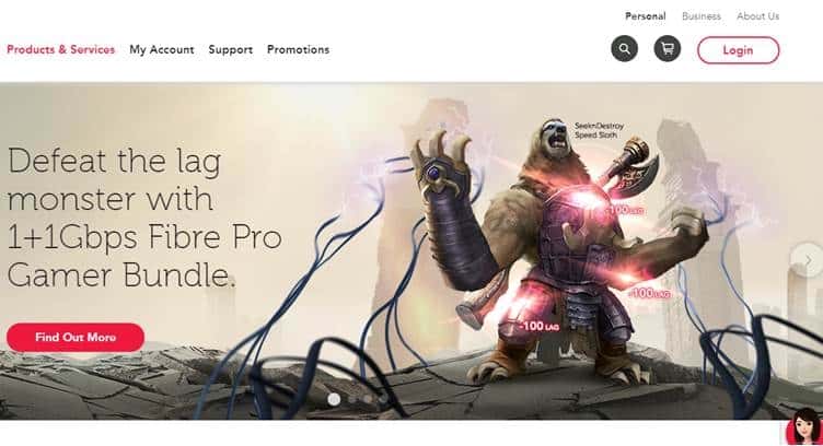 Singtel Unveils Ultrafast Broadband Fibre Bundle to Cater for Online Gaming