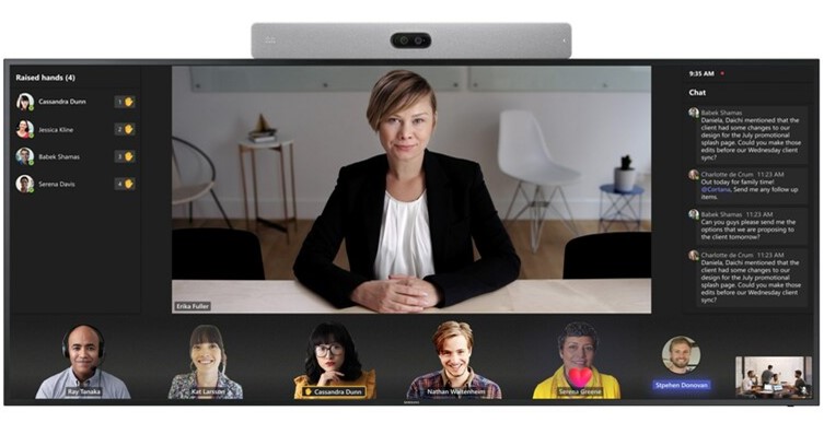 Cisco, Microsoft &amp; Samsung Unveil New Meeting Room Solutions