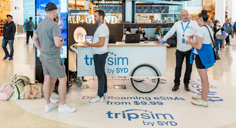 Sydney Airport Launches tripsim, Enabled by eSIM Go