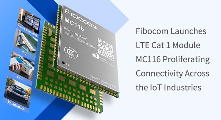 Fibocom Launches LTE Cat 1 Module based on Qualcomm Platform