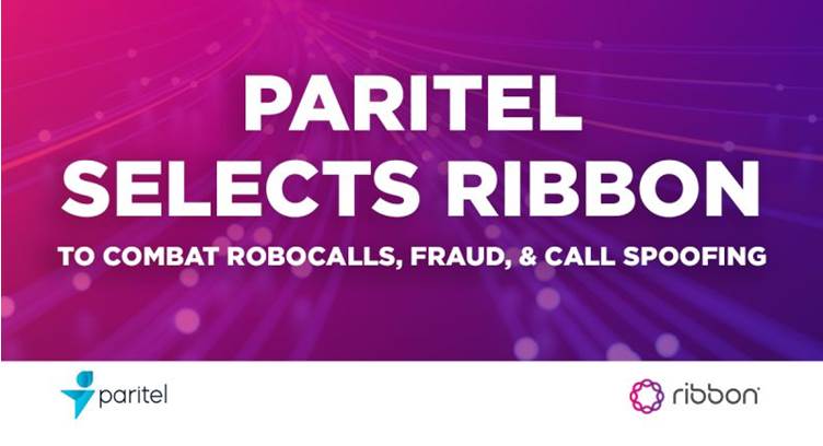 Data Call Ribbon Image Paritel Selects Ribbon's STIR/SHAKEN Solution to Combat Robocalls ...