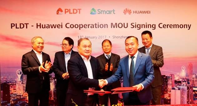 PLDT, Smart Seal 5G R&amp;D Partnership with Huawei