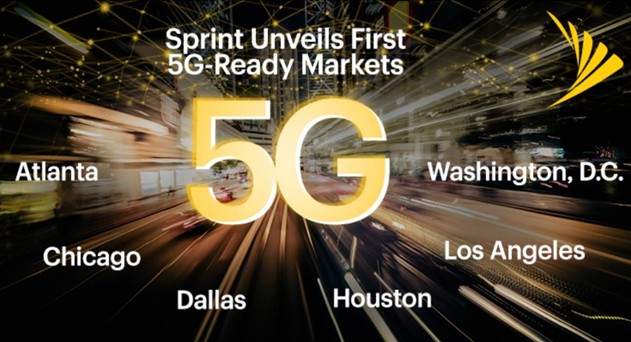 After AT&amp;T, Sprint to Deploy Mobile 5G in First 6 US Cities in 2019
