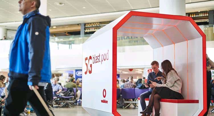 Vodafone UK Trials 5G at Manchester Airport using ‘Gigacube’ Portable Router