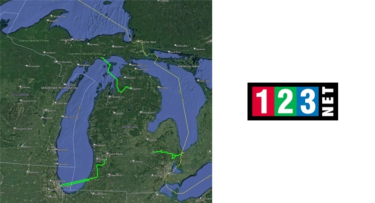 123NET Sub Recipient of $87.5 Million Project for Michigan Middle Mile Connectivity