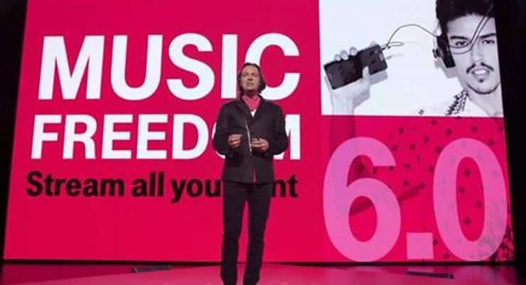 T-Mobile&#039;s Music Freedom Adds 6 More Channels, Sees Customers Streaming 5 Millions Songs More per Day