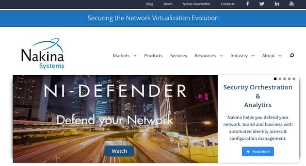 Nokia to Acquire Nakina Systems to Boost Security Portfolio for SDN/NFV &amp; IoT